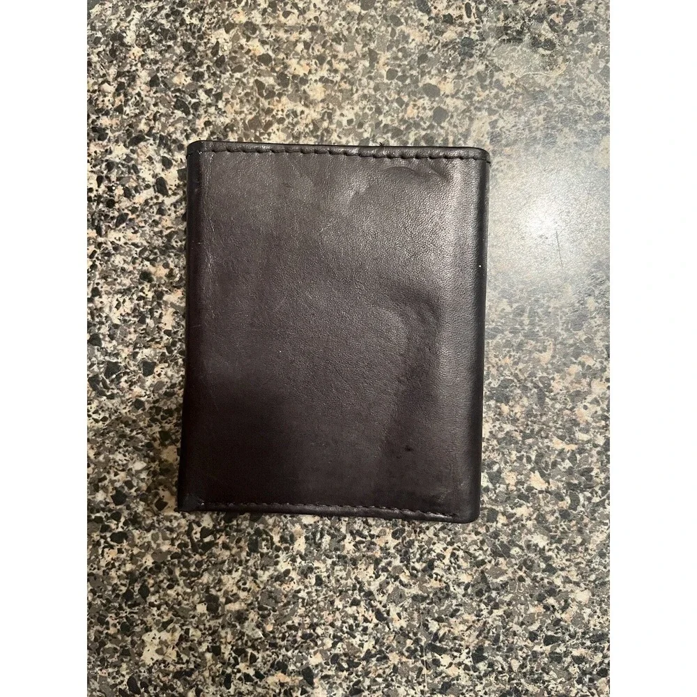 Falcons Leather Wallet-‎ Black